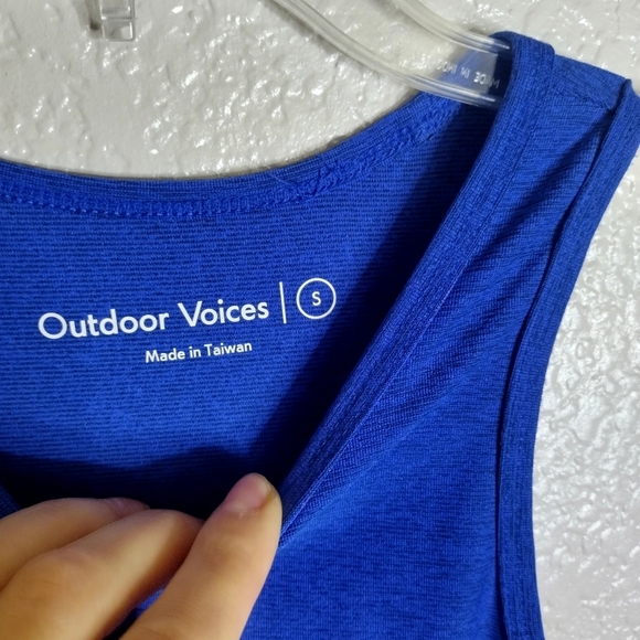 Outdoor Voices Blue Colorblock Athena Dress Sz S - Picture 5 of 9